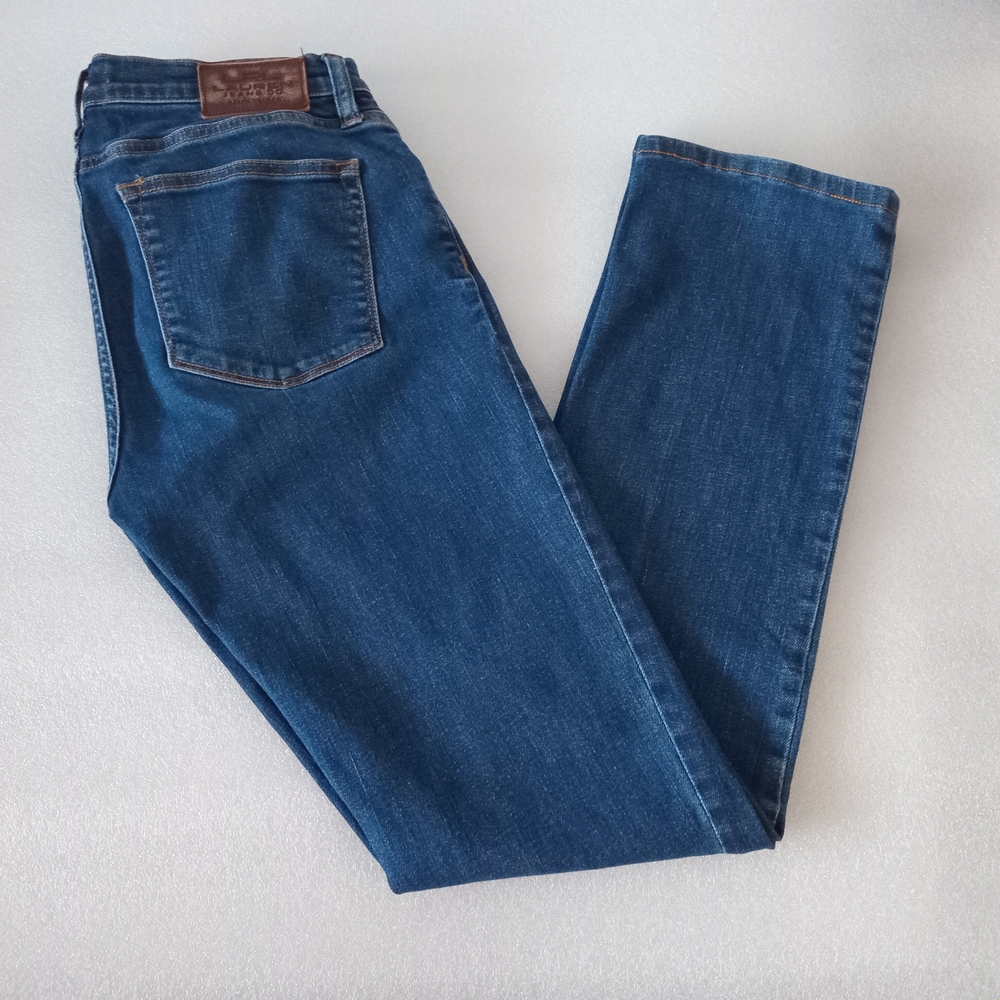 Ralph Lauren Blue Straight Leg Denim Jeans Modern Straight Size 2